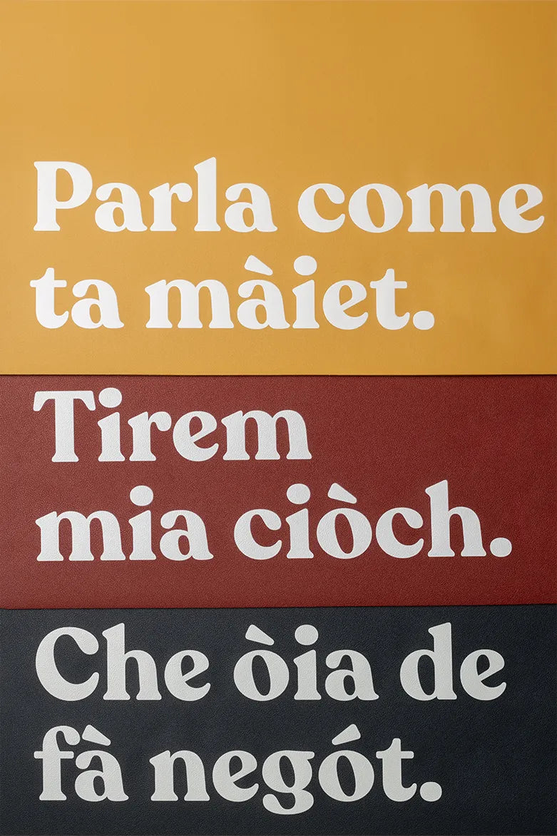Oia de Fa Negot - Tovaglietta