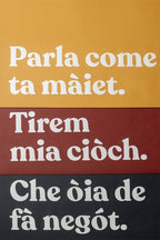 Oia de Fa Negot - Tovaglietta