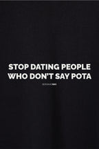 Stop Dating People - Felpone